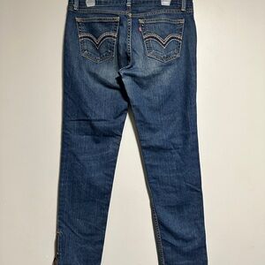 Levi's Skinny 503 Dark Blue Denim Jeans